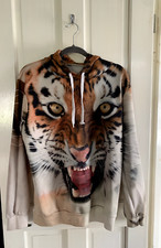 Novelty Tiger Face Hooded