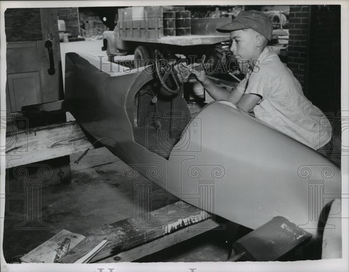 1955 press photo benny gilbert - photo,
