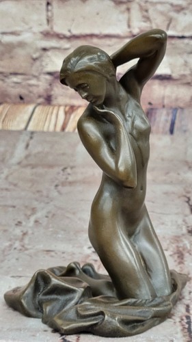 Art deco naked - art, bronze