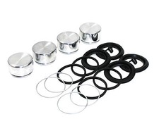 SET 4 FRONT CALIPER PISTONS &