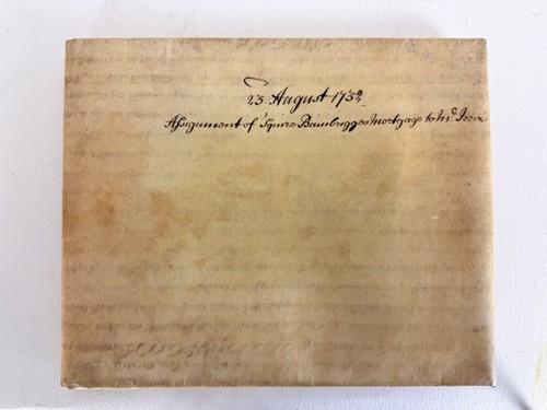 Antique 1739 british vellum - british,