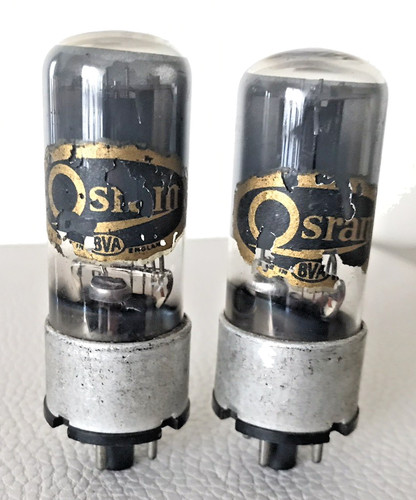 Osram l63 metal base tube - l63, x2