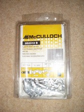 Genuine McCulloch chain saw chain 12 inch bar, pt 852312B