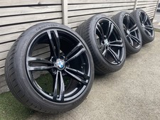 GENUINE BMW 19" M2 M3 M4 437M ALLOY WHEELS & TYRES TPMS F80 F82 F83 F87 TRADE/PX