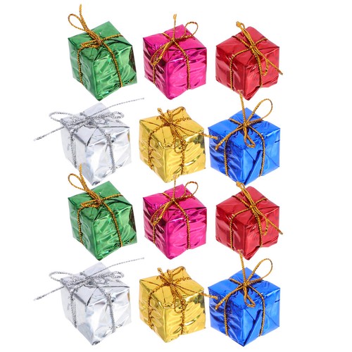 Pcs wrapped mini boxes - 36,