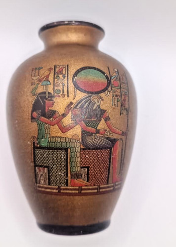 Vintage egyptian pottery - vintage,