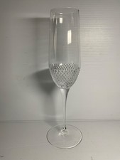 1 X WATERFORD CRYSTAL JOHN ROCHA GLASS CHAMPAGNE FLUTE - 6 AVAILABLE