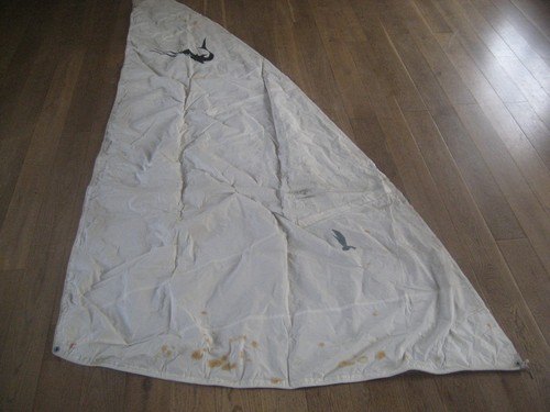 Old dinghy main sail