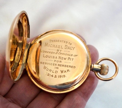 9ct gold ww1 - 9ct, tribute