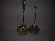 solid silver sifter spoons