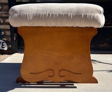 1 - Vtg Oak Wood Gliding