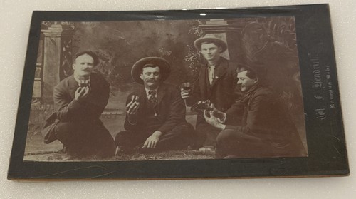 Vtg 1890s cabinet - cabinet, card