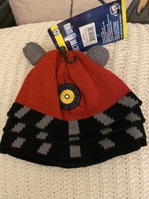 Doctor Who  Red Supreme Dalek  Knitted Beanie
