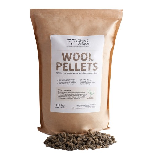 Natural sheep wool - natural,