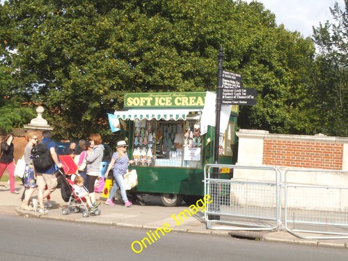 Photo 12x8 ice cream stall - ice, by