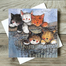 Kittens Cat Funny Greeting