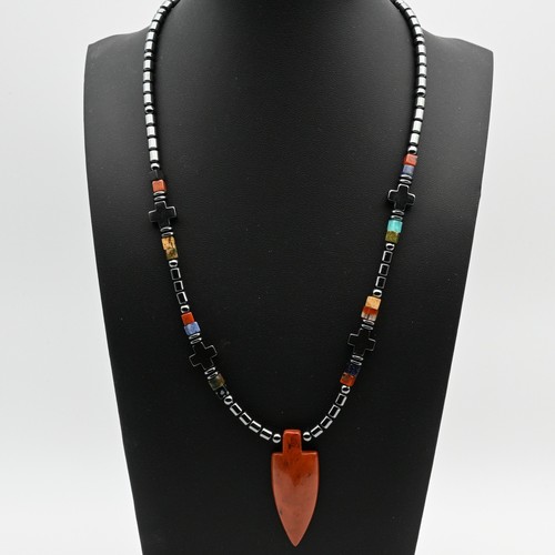 Red jasper arrowhead hematite - red,