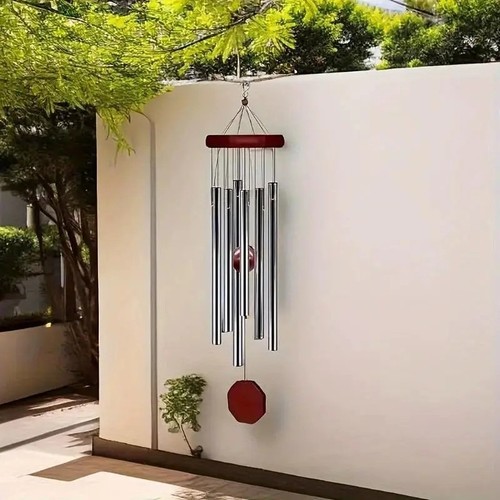 Wind chimes black large deep - chimes,