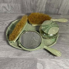 5pc Art Deco Phenolic Shagreen