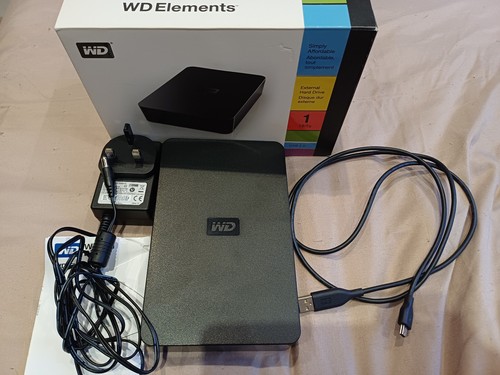 Elements external hard - wd,
