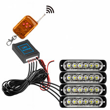 4 x Strobe Led Lights Flashing