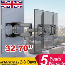 Swivel TV Wall Mount Bracket For 32 40 42 43 48 50 55 65 70" Inch LCD LED Plasma