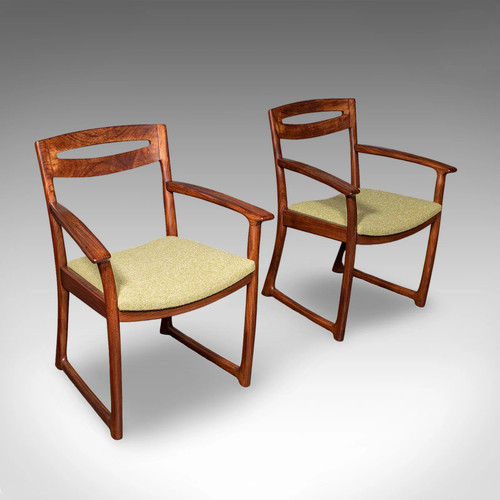 Pair vintage side chairs - pair, of