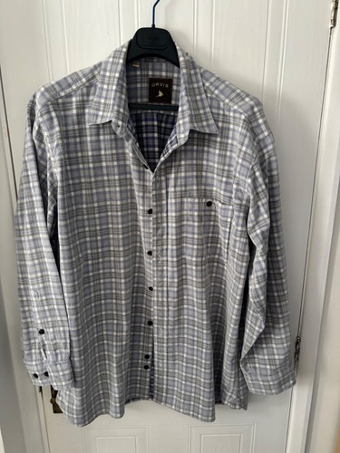 Orvis shirt long sleeve xl - shirt,