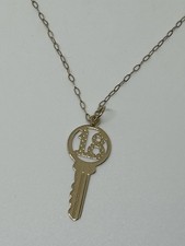 9ct Solid Gold Necklace . 18