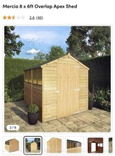 Wooden shed suitable - shed,,