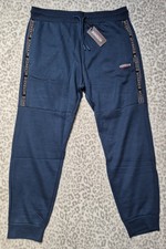 Mckenzie Essential Tape Joggers Size UK XXL Blue Jogging Pants TK9