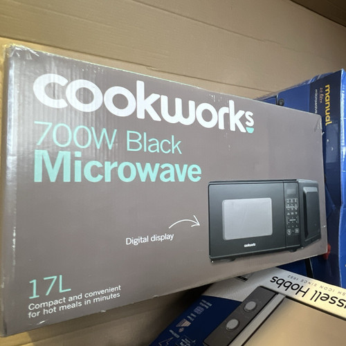 Cookworks 17l 700w countertop - cookworks,