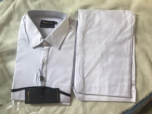 Designer gul ahmed mens white - designer,