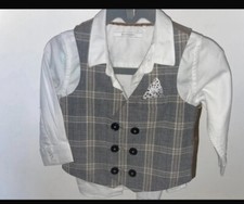 Waistcoat & shirt Baby boy NEXT Smart Wear 6-9 months