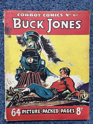 Cowboy picture library comic - library,
