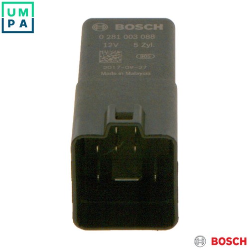 Control unit glow time - control,