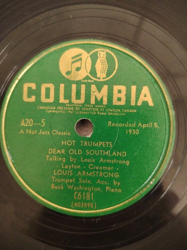 Louis armstrong dear old - louis,