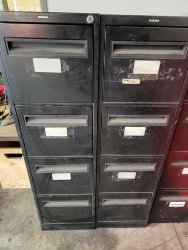 Used black drawer - 4, metal