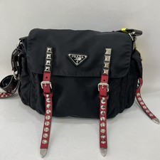PRADA SHW Shoulder Bag Black