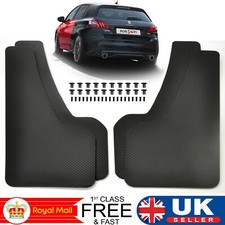 Mud Flaps Splash Guards For Peugeot 106 107 206 207 208 306 307 308 406 GTi RC 