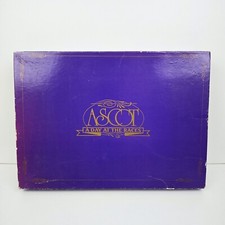 Rare Vintage 1986 Ascot: A Day at the Races Horse Racing Board Game Z.N. Games