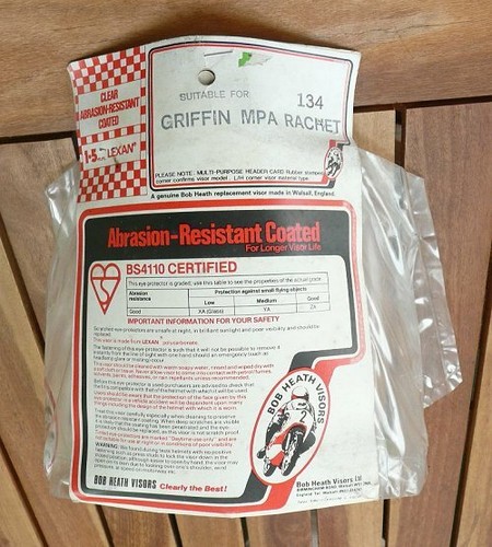 Griffin mpa visor - griffin, visor,