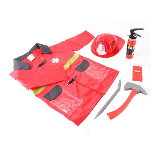 Kids firefighter costume set - kids,