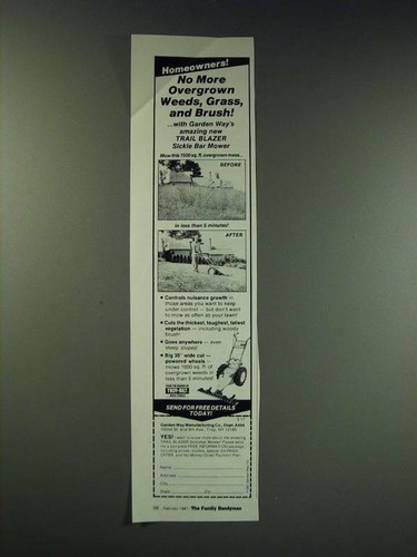 1987 garden way - 1987,