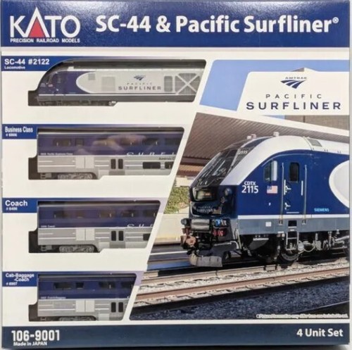 Scale kato set amtrak - set,