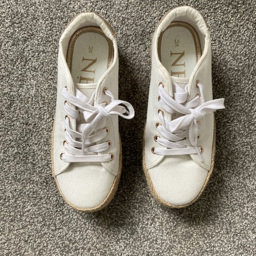 Ladies next wedge - wedge, canvas