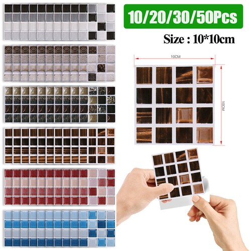 50x mosaic waterproof kitchen - waterproof,