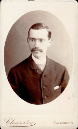 Man wearing glasses - wearing, clapperton