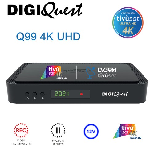 Digiquest q99 uhd tivùsat - uhd,