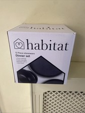 Habitat 12 Piece Matte Dinner